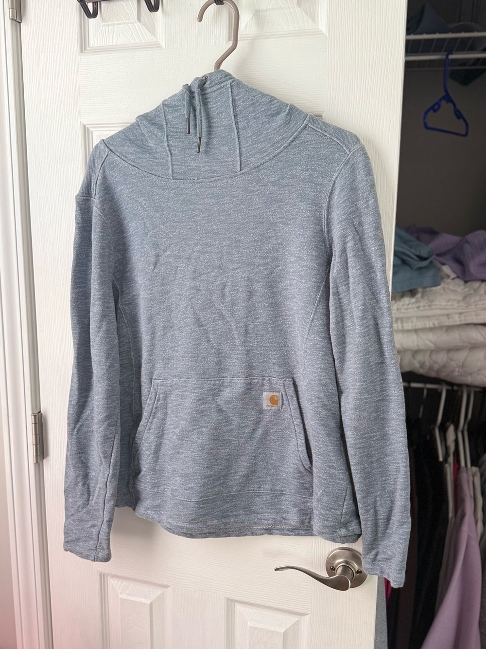 Carhartt Women’s Heather Gray Pullover Hoodie